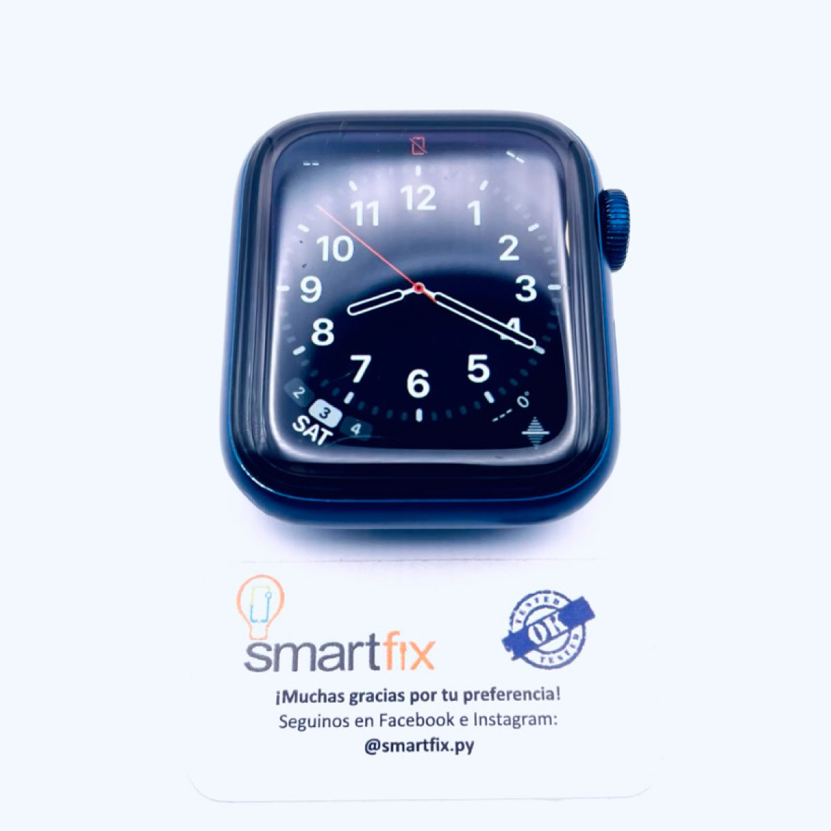 Smartfix.center, reparaciones Apple Watch, pantalla rota, Apple Watch nuevo, reparación Apple Watch en Paraguay.