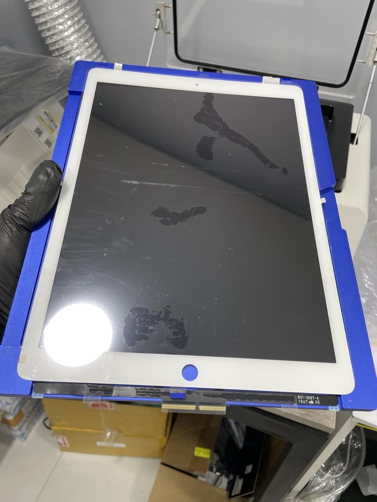 iPads reparados con pantallas nuevas